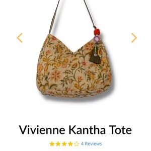 Sundance Catalog Kantha Tote New with tags
